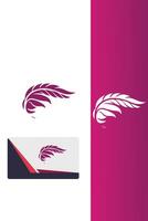 Lava Glow Flaminingo Logo vector