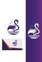 Wild Flame Flaminingo Logo vector