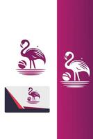 Flame Flaminingo Logo vector