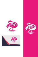Flamingo Magic Logo vector