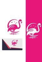 The Flamingo Lounge Logo vector