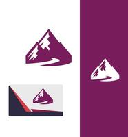 High Point Peak peak logo vector