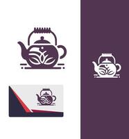 Brewed Harmony Teapot Logo Design vector