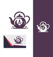The Secret Teapot Logo Design vector