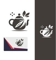 Elegant Teapot Logo vector