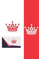 The Glorious Halo royal crown logo vector