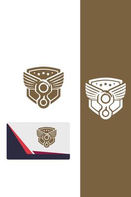 Gearshift Flyers Piston Wings logo