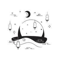 Abstract Digital Moonlit River concept as An abstract digital art depiction of a glowing river under the full moon during the Mid Autumn Festival with soft luminous waves and float Cleans Set 3 vector