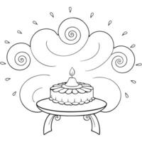 Abstract Mooncake Offering in Glow concept as A glowing abstract representation of a traditional mooncake offering ceremony during the Mid Autumn Festival with vibrant swirling lig Cleans Set 2 vector
