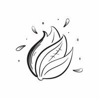 Falling Cherry Blossom and Breeze Symbol with Spring Breeze Text concept as A cherry blossom petal and breeze symbol floating together with Spring Breeze text subtly included at th Cleans Set 3 vector