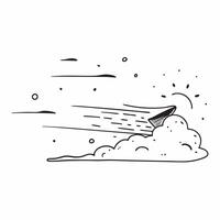 Flat Abstract Sunbeam with Floating Dust and Copy Space concept as A single sunbeam pierces through floating dust particles in mid air creating an abstract nature timelapse The le Cleans Set 3 vector