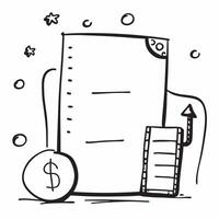 Flat Border frame with ladder and dollar sign for Investment concept as A border frame design featuring a ladder and a dollar sign representing business investment The design incl Cleans vector