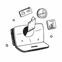 Flat Glossy laptop with floating holographic wine glass and abundant copy space concept as A glossy laptop is centered on a white background with a holographic wine glass floating Cleans Set 4 vector