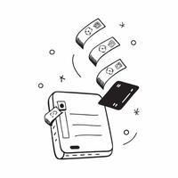 Flat Glossy smartphone with floating holographic coins and a calculator display concept as A straight on shot of a glossy smartphone with floating holographic coins and a calculato Cleans vector