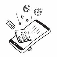 Flat Glossy tablet with floating holographic bar charts and dollar signs concept as A high angle shot of a glossy tablet with floating holographic bar charts and dollar signs The Cleans Set 2 vector