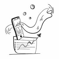 Flat Glowing abstract digital wave forming a marketing analytics dashboard concept as A sleek visual of a glowing abstract digital wave transforming into a marketing analytics dash Cleans vector