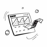 Flat Glowing abstract financial dashboard with fluctuating data streams concept as A glowing abstract financial dashboard with fluctuating data streams symbolizing the dynamic natu Cleans vector