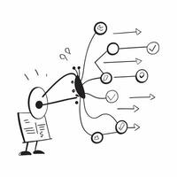 Flat Glowing abstract network with interconnected nodes representing financial decisions concept as A glowing network of abstract nodes interconnected to represent the complexity o Cleans vector