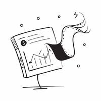 Flat Glowing abstract wave forming a stock market ticker concept as A glowing abstract wave morphs into a stock market ticker with financial data scrolling across the screen The c Cleans vector