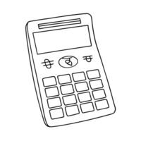 Flat Holographic calculator with Labh Pancham symbol and copy space concept as A floating holographic calculator displaying the Labh Pancham symbol on its glossy surface isolated a Cleans vector