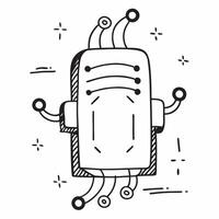 Flat Quantum circuit border with glowing lines and central copy space concept as A quantum themed border frame with glowing circuit lines that frame a central copy space The desig Cleans vector