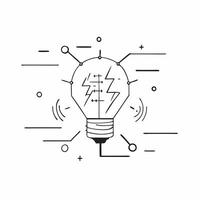 Flat Smart grid border with energy lines and copy space concept as A border frame featuring a smart grid design with energy lines radiating from the corners framing a central copy Cleans vector