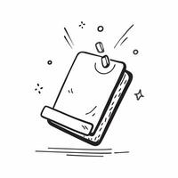Flat Tablet with holographic energy drink floating above isolated with copy space concept as A tablet is centered on a white surface with a holographic energy drink icon hovering a Cleans vector