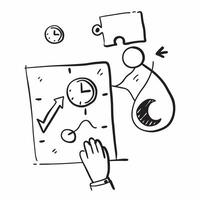 Flat of isolated puzzle piece and light bulb with the word Innovation concept as A clean design featuring a puzzle piece and a light bulb with the word Innovation pro Cleans vector