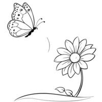 Floating Butterfly and Flower Petal with Spring Awakening Text concept as A butterfly and flower petal floating together in mid air with Spring Awakening text at the bottom The el Cleans Set 2 vector