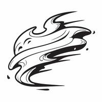 Glossy background with abstract flowing data streams and business icons concept as A glossy background featuring abstract flowing data streams combined with business icons represen Cleans vector