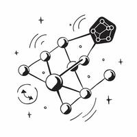 Glossy background with digital networks and interconnected nodes concept as A glossy background displaying digital networks with interconnected nodes symbolizing the connections an Cleans vector