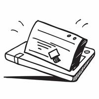 Glossy business card holder with a financial officers card on a desk concept as A close up shot of a glossy business card holder with a financial officers card placed on a desk Th Cleans vector