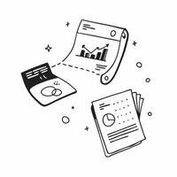 Glossy desktop with holographic marketing reports and analytics hovering above concept as A sleek high angle shot of a glossy desktop with floating holographic marketing reports an Cleans Set 2 vector