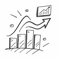 Glowing abstract bar chart with rising data streams concept as A glowing abstract bar chart with rising data streams symbolizing growth and financial success The camera slowly mov Cleans vector