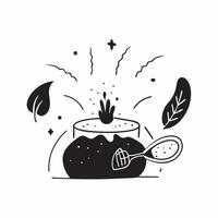 Glowing Abstract Harvest Celebration concept as A digital art depiction of a glowing abstract harvest celebration during the Mid Autumn Festival with symbolic fruits and grains and Cleans Set 3 vector