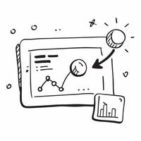 Glowing abstract marketing dashboard with interactive data streams concept as A sleek visual of a glowing abstract marketing dashboard with interactive data streams The camera mov Cleans vector