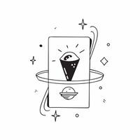 Holographic border with central copy space for tech branding concept as A sleek border frame with holographic elements surrounding a clean copy space in the center The holographic Cleans vector