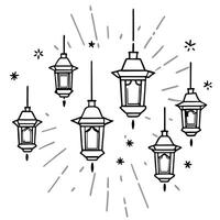 Lantern Display in Glowing Abstract concept as A glowing abstract art depiction of a Mid Autumn lantern display with vibrant colors and dynamic light patterns Camera angle wide sh Cleans Set 2 vector
