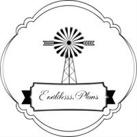 Prairie and Windmill Border Frame with Copy Space concept as A border frame featuring a prairie and windmill on opposite sides with ample copy space in the middle Endless Plains w Cleans Set 2 vector