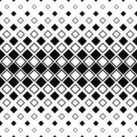 A black and white geometric pattern with squares vector