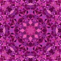 Colorful dynamic circular tiled mosaic mandala background design vector