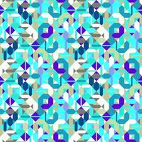 Colorful geometric pattern background - abstract illustration vector