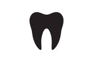 Tooth icon isolated on white background vector