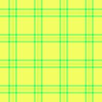 Fashioned textile seamless fabric, luxury plaid pattern. Perfection check tartan background texture in lime and green colors. vector