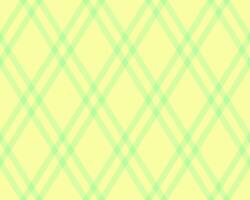 Pastel yellow and light green intersecting lines create a soft, minimalist plaid pattern. Ideal for backgrounds, website design, and textile prints. vector