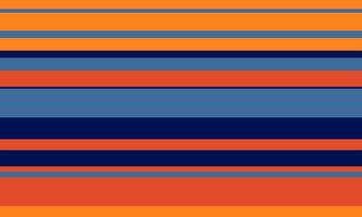 Vibrant horizontal stripes in bold orange, blue, and navy create a dynamic, modern design. Perfect for backgrounds, website banners, textiles, or any project needing a geometric, energetic aesthetic. vector