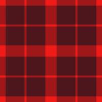 Vibrant red and maroon plaid pattern. Perfect for backgrounds, textiles, or festive designs. This bold, geometric texture evokes warmth and tradition. vector