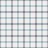Overlay check tartan , upscale fabric seamless texture. Strong plaid textile pattern background in grey and white colors. vector