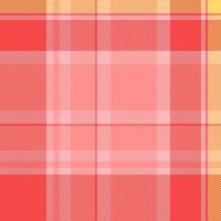 Magazine pattern plaid background, strip check tartan . Border texture textile seamless fabric in pretty red and red colors. vector