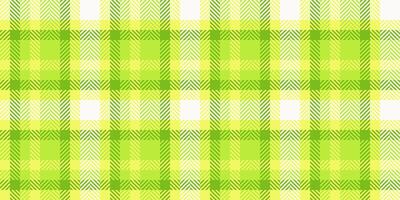 Decorative background texture textile, japanese plaid fabric pattern. Pretty tartan seamless check in lime and green colors. vector